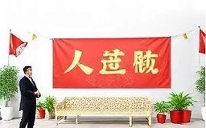 话题聚合首页主视觉：浅粉底板上交错排列的讨论卡片与一条上扬的热度曲线