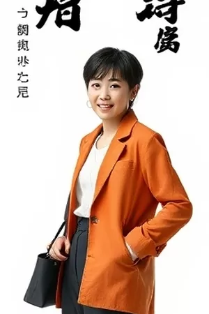 法庭走廊竖版剧照，长椅上摊开的卷宗与一截走廊灯影